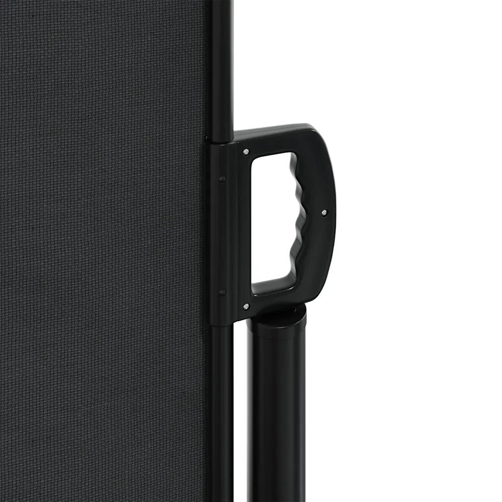 Tenda da Sole Laterale Retrattile Nera 100x300 cm 4004264