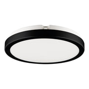 Plafoniera LED tonda 28cm 24W 4000K nera Vera Eko-Light