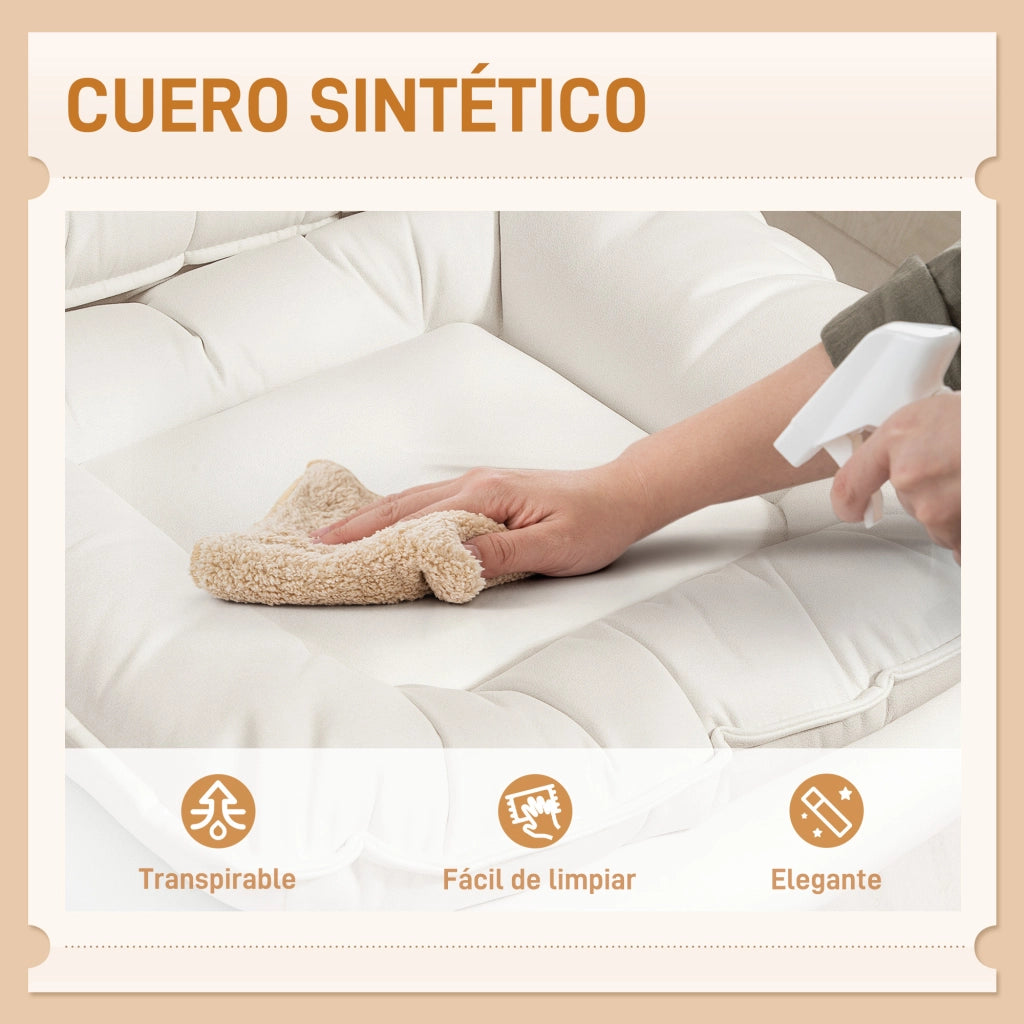 Sedia da Ufficio con Schienale Imbottito e Braccioli ¨C Zephmum ¨C Grigio