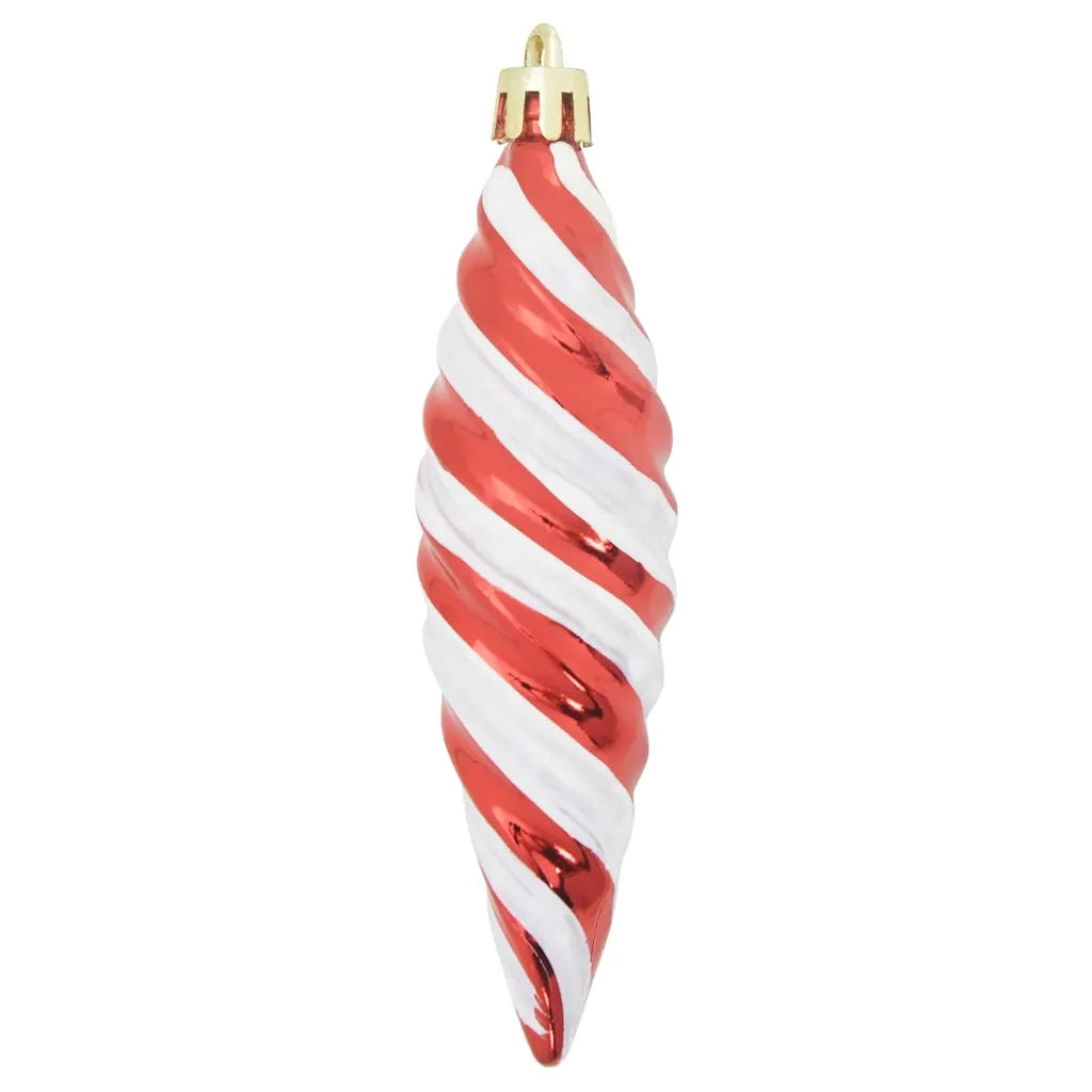 Palla a spirale di Natale 40 pcs Rosso Plastica 42018901