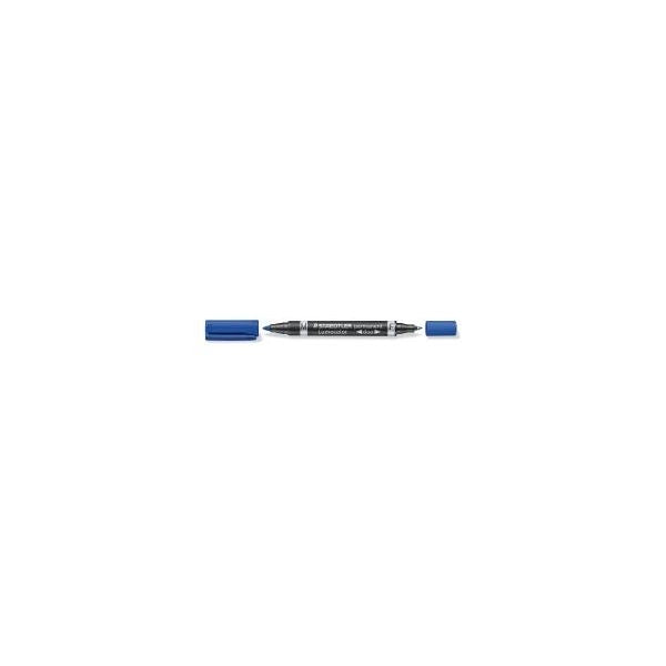 Cf10marcatori lumocolor duo blu - 348-3