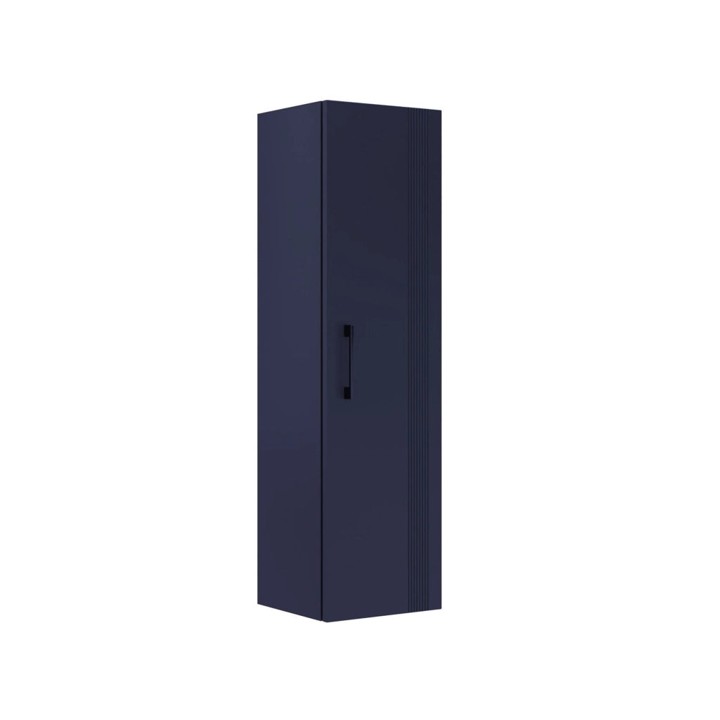 Mobile da bagno "Bari 40" - 40 x 32 x 138 cm - Blu navy opaco