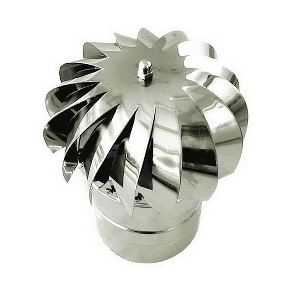 Terminale cappello eolico canna fumaria DN 140