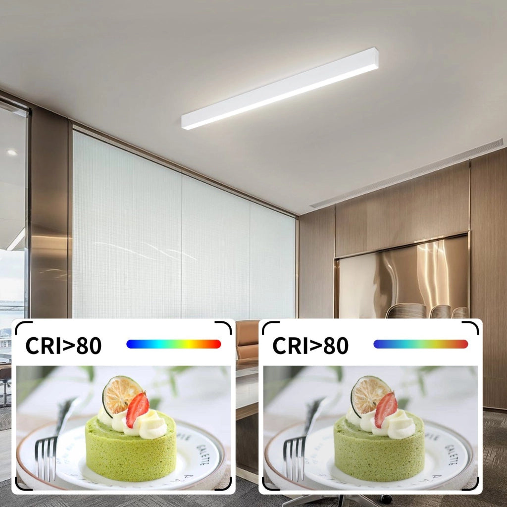 ZMH Lampada da soffitto moderna dimmerabile telecomando per ufficio
