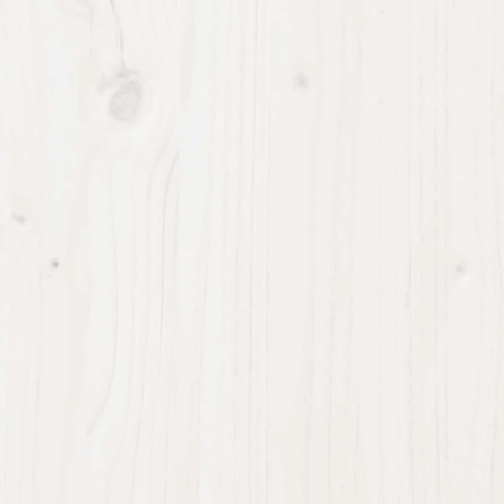 panchina Bianco 200 x 35 x 45 cm Pino massello 892778