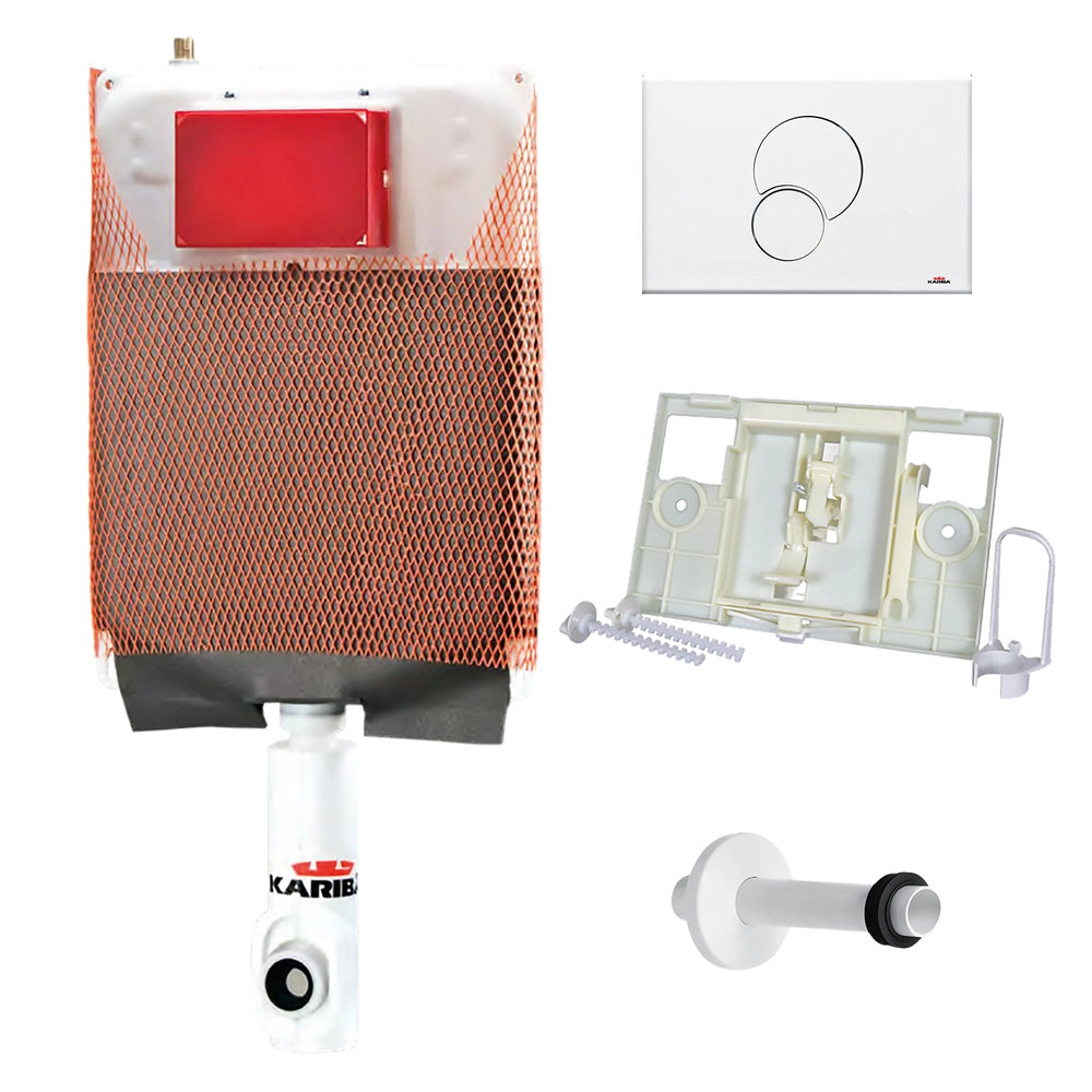 1pz cassetta di scarico wc incasso completa 'monolith  kit cod:ferx.2053286nlm