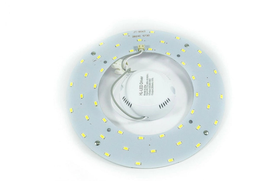 KIT Converisione Pannello LED 24W Luce Fredda Plafoniera Small Lampada Neon SMD