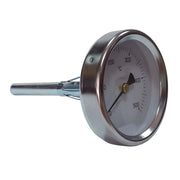 Ricambistufeapellet Termometro per forni con bulbo lineare  Temperature rilevate: 0-500° C