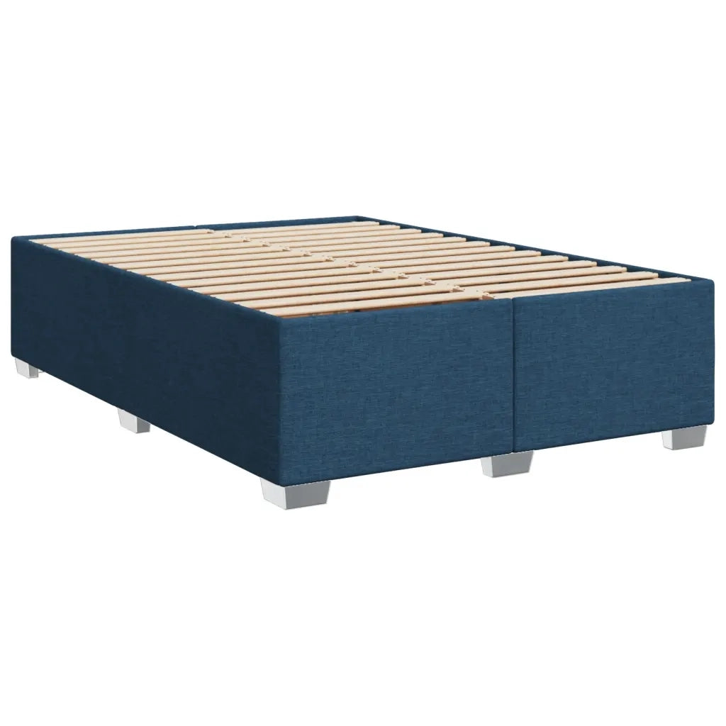 Giroletto a Molle con Materasso Blu 160x200 cm in Tessuto 3290538