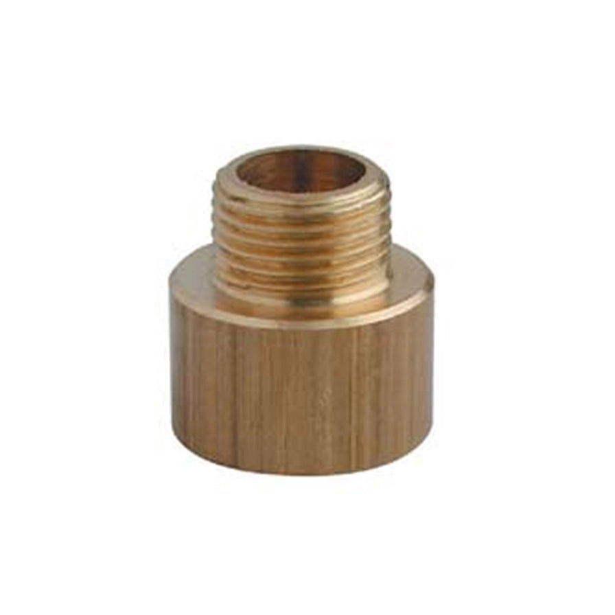 PROLUNGA RIDOTTA MF IN OTTONE- 1/4 x 1/2 Giallo- RINAL- pezzi 1