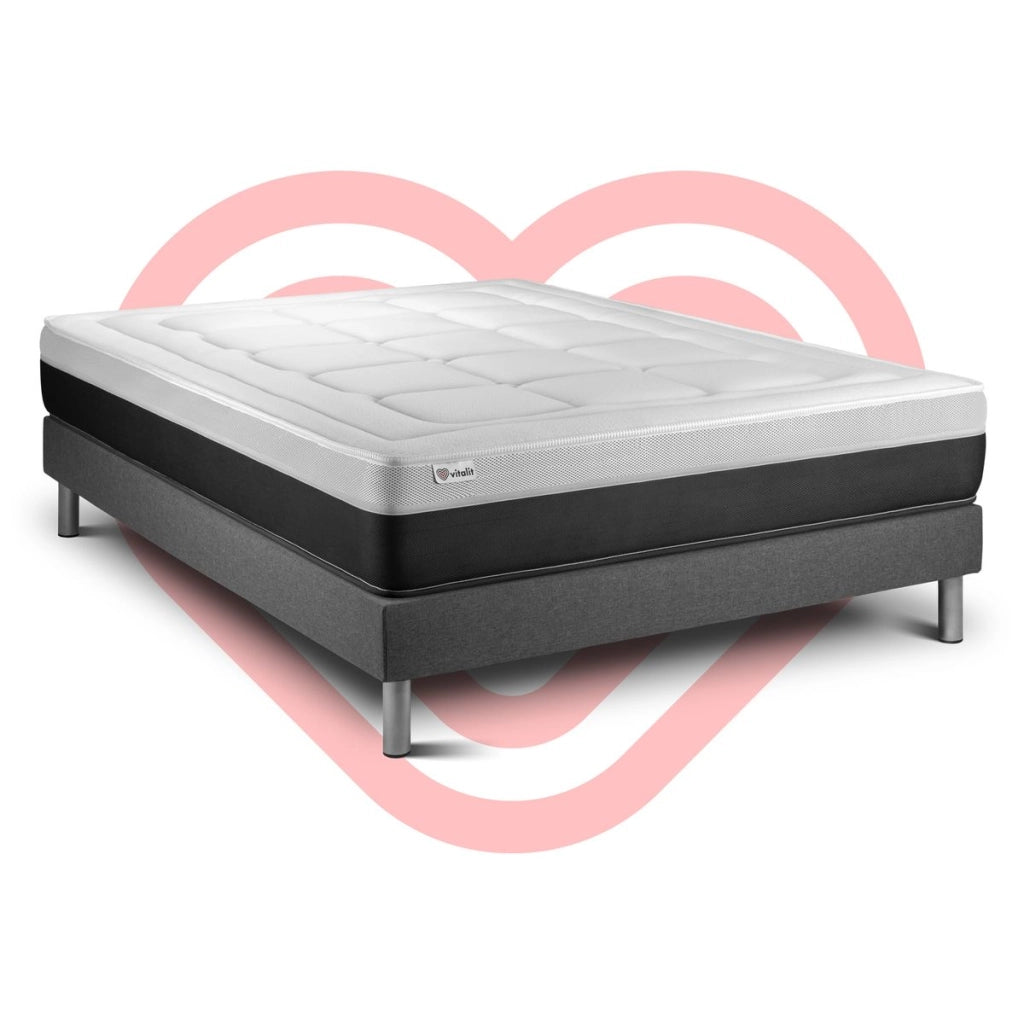 Set materasso e base 200x200 cm - Vital Form