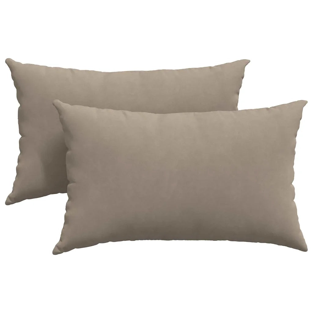 Cuscini da Divano 2 pz-Set di 2 Cuscini per Sofa Talpa 50 x 30 cm Tessuto 333057