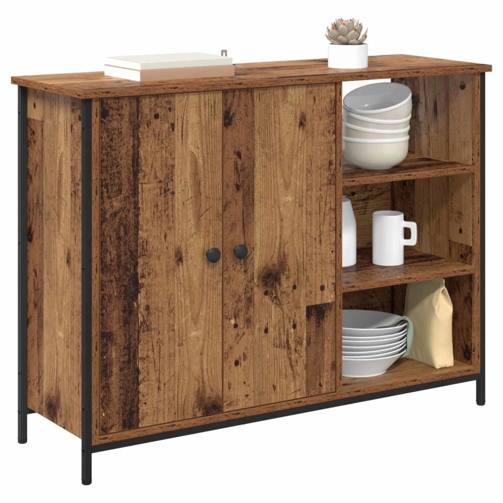 Credenza Legno vecchio 100 x 33 x 75 cm Legno multistrato 882825