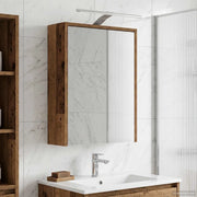 Mobiletto per specchio da bagno Legno vecchio 43 x 16 x 62.5 cm 889149