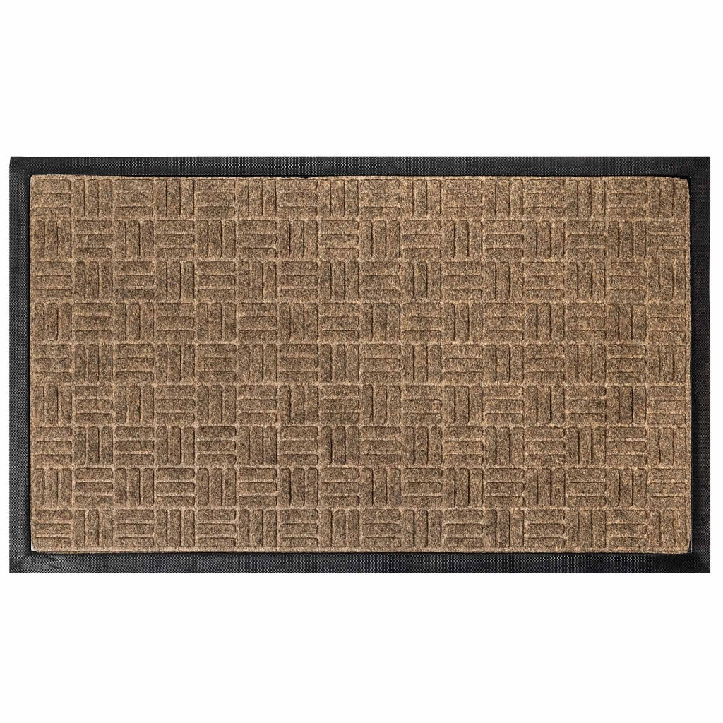 Zerbino d'ingresso KADAX per esterni e interni in gomma, 75x45 cm