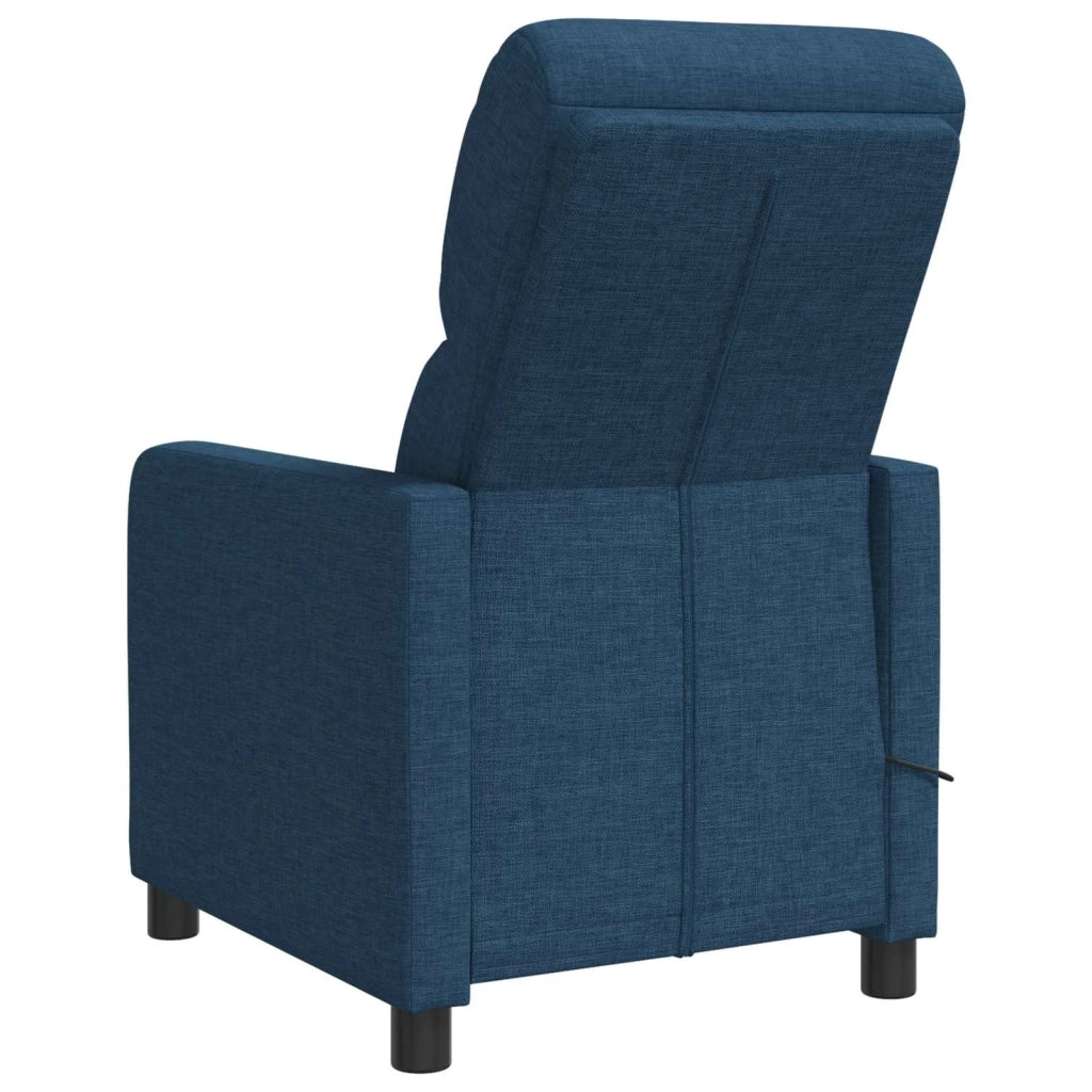 Poltrona reclinabile Blu Tessuto 42034837