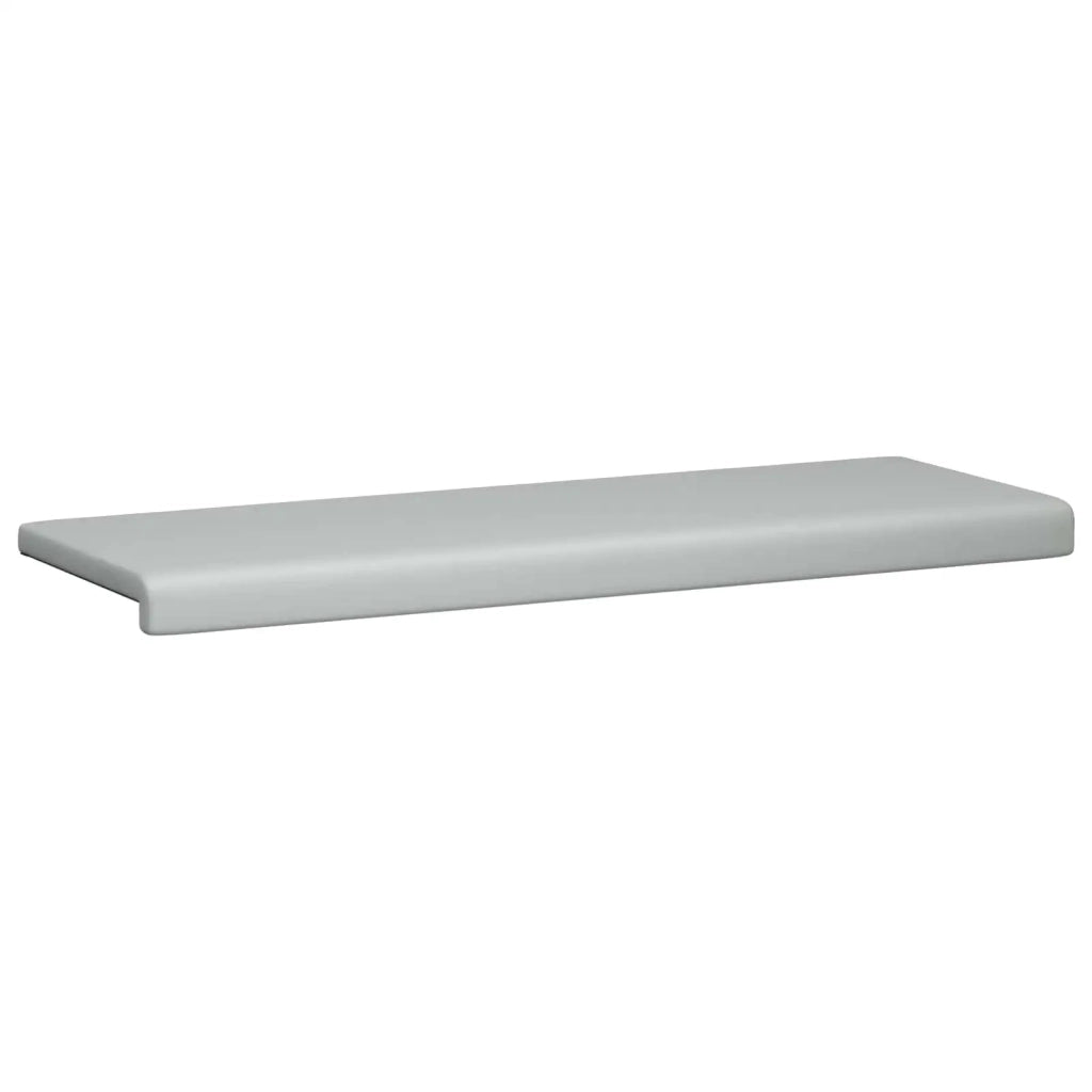 Cuscino per panchina Velvet testurizzato Grigio Chiaro 42043390