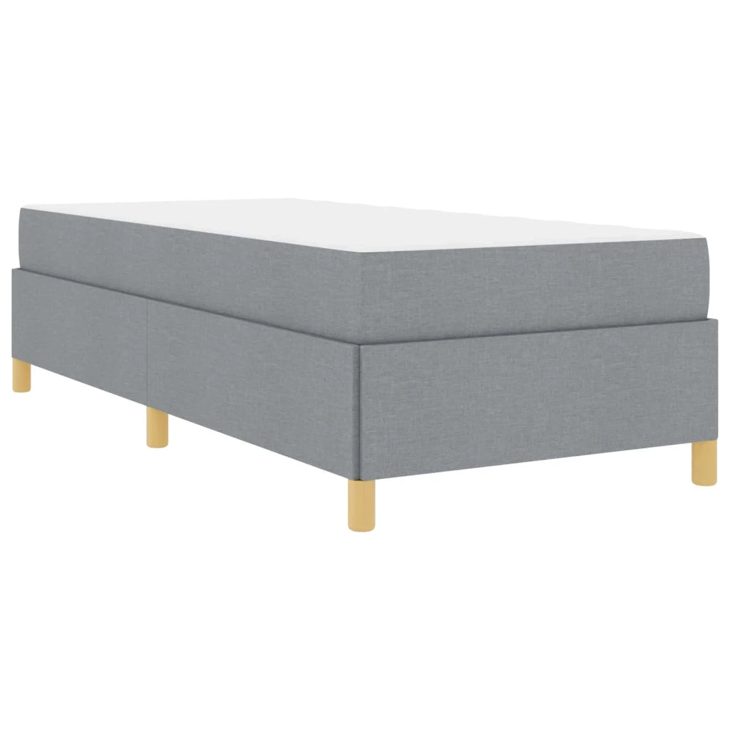 Struttura del letto Grigio chiaro 80 x 200 cm Tessuto 3398892