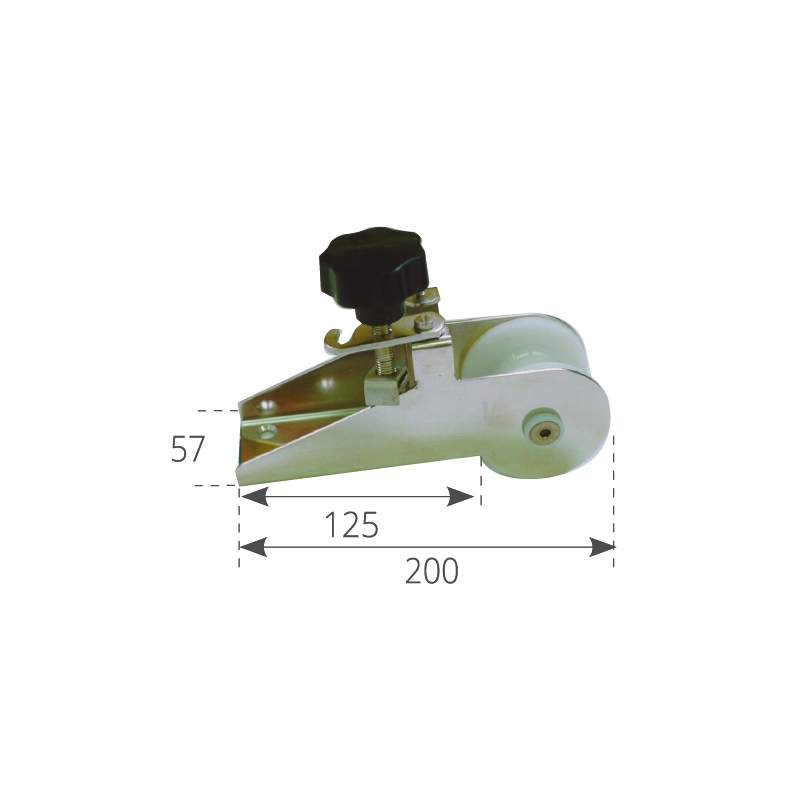 MUSONE DI PRUA INOX MM.120