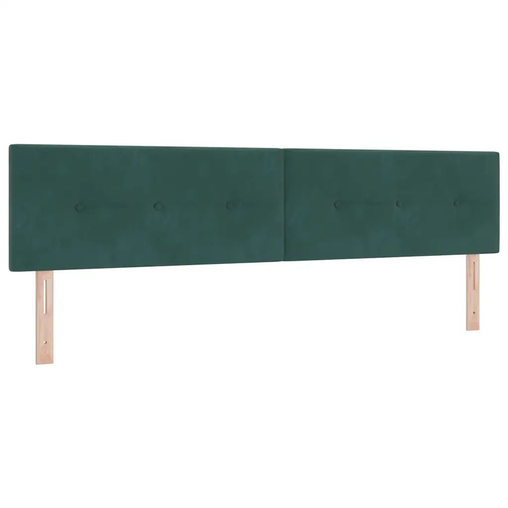 Testiera Verde Scuro 200 cm Velluto 42007199