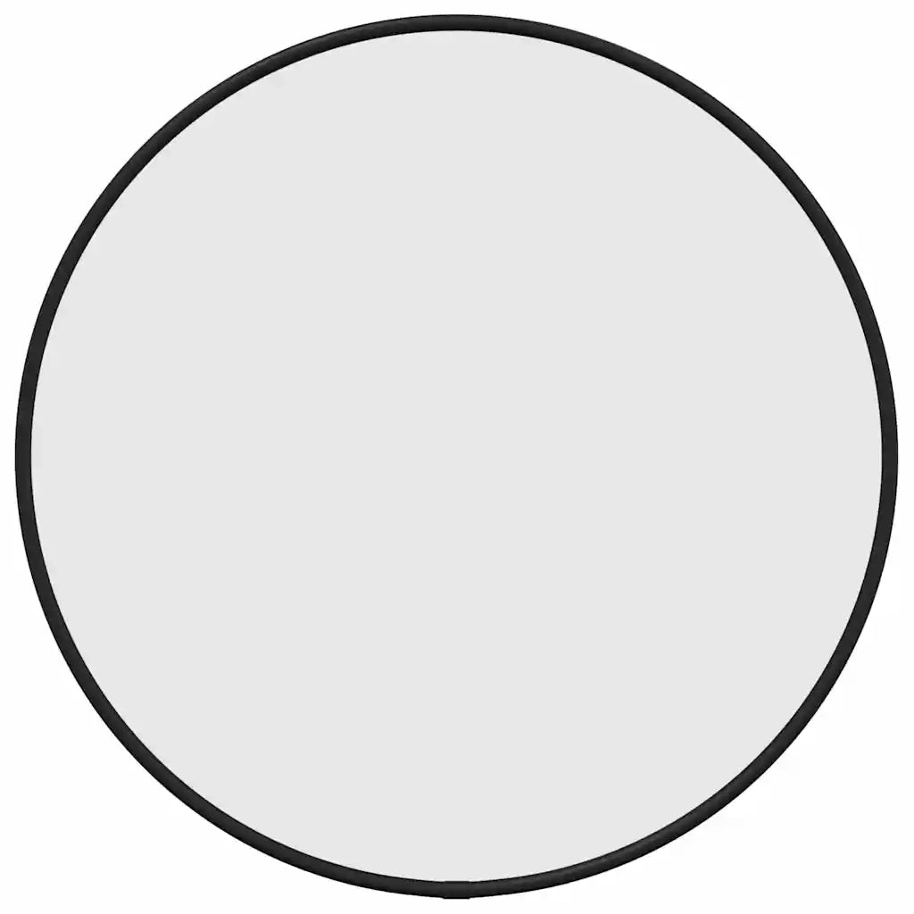 Specchio da Parete | Specchio decorativo Nero ? 40 cm Rotondo