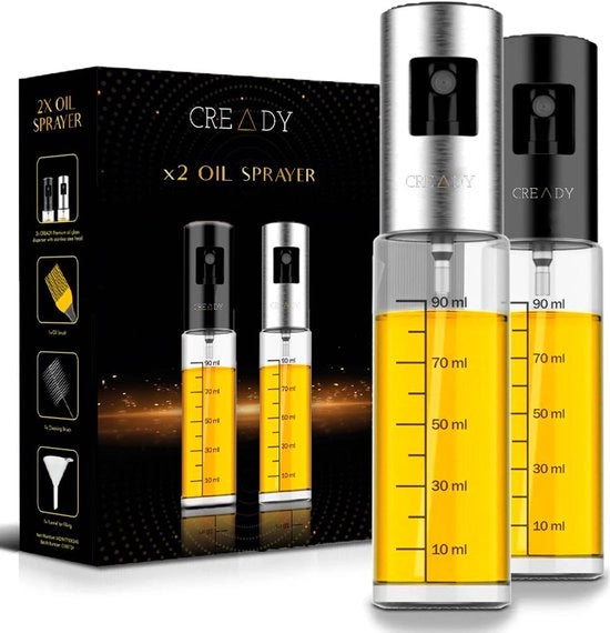 Olioverstuiver per 100 ml, nero, per uso in cucina