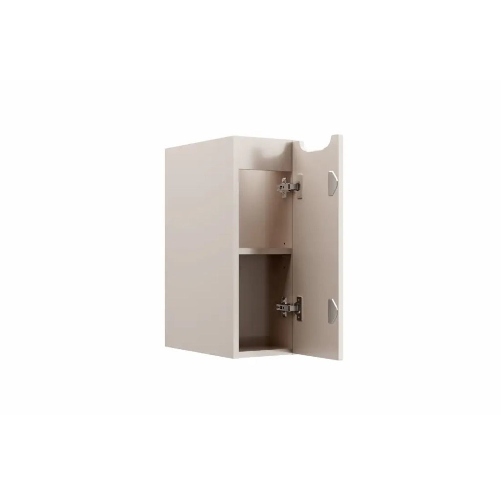 Mobile da bagno VANO - Marrone Congo - L20 × P39 × H57 cm - Da appendere - Bagno
