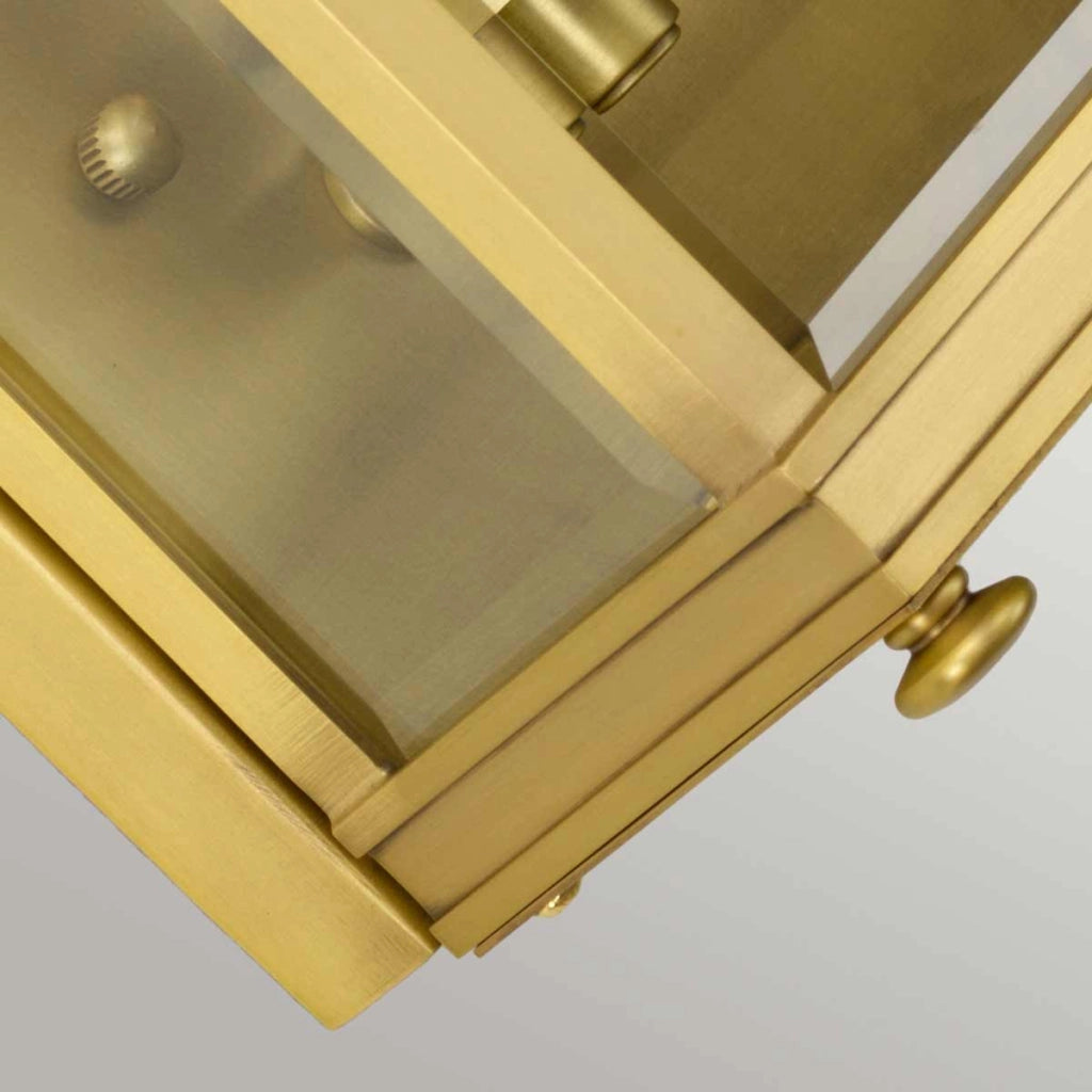 Applique esterna Holborn ottone spazzolato 2xE14 40W