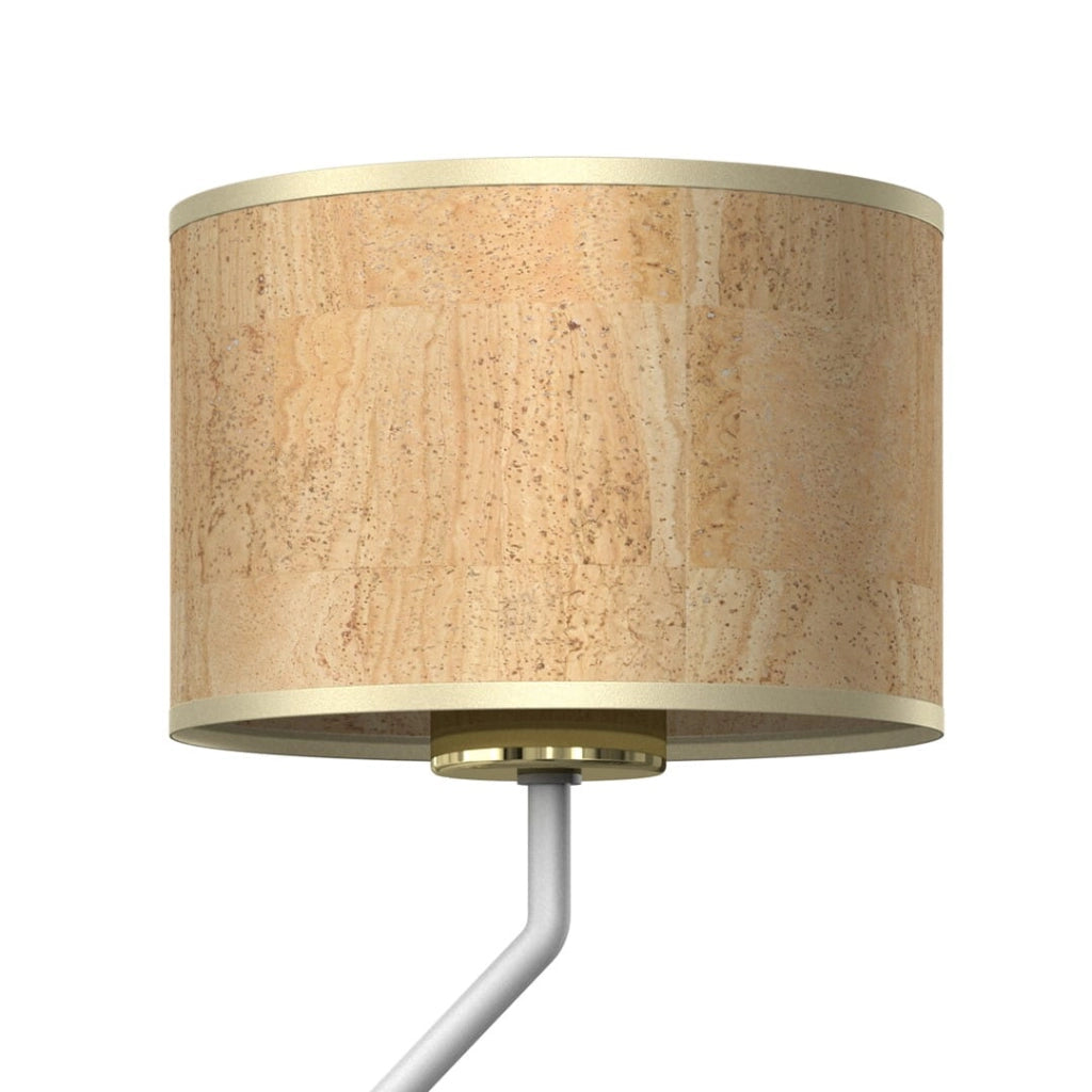 Applique CORK in sughero con luce lettura E27/GU10 Milagro