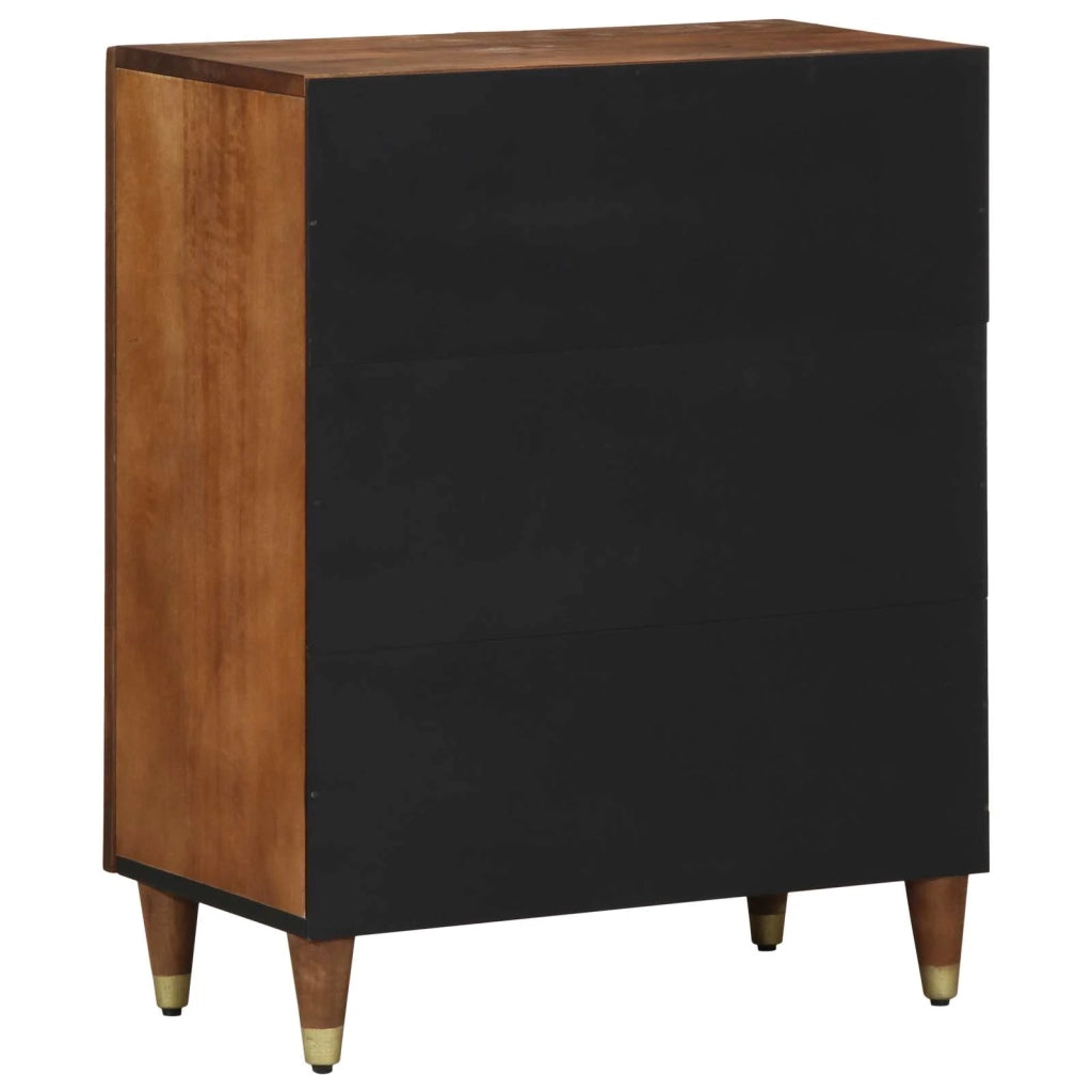 Credenza Marrone 60 x 33 x 75 cm Legno di mango massello 4018738