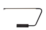 Lampada da scrivania LED curva nera MADISON Lucide