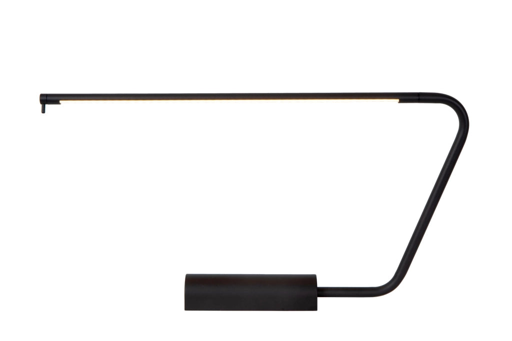 Lampada da scrivania LED curva nera MADISON Lucide