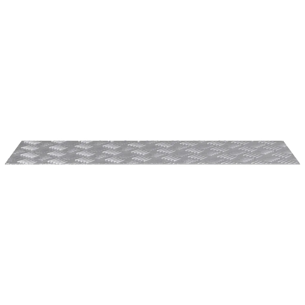 Gradini per Scale 4 pcs Argento 90 x 30 cm Alluminio 4104308