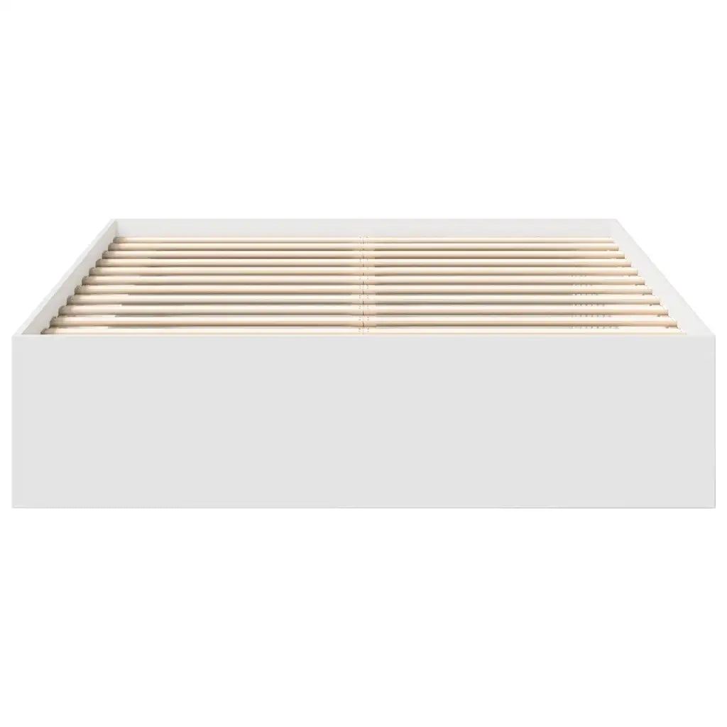 Letto matrimoniale | Letto per adulti | Giroletto Bianco 120x190 cm Small Double