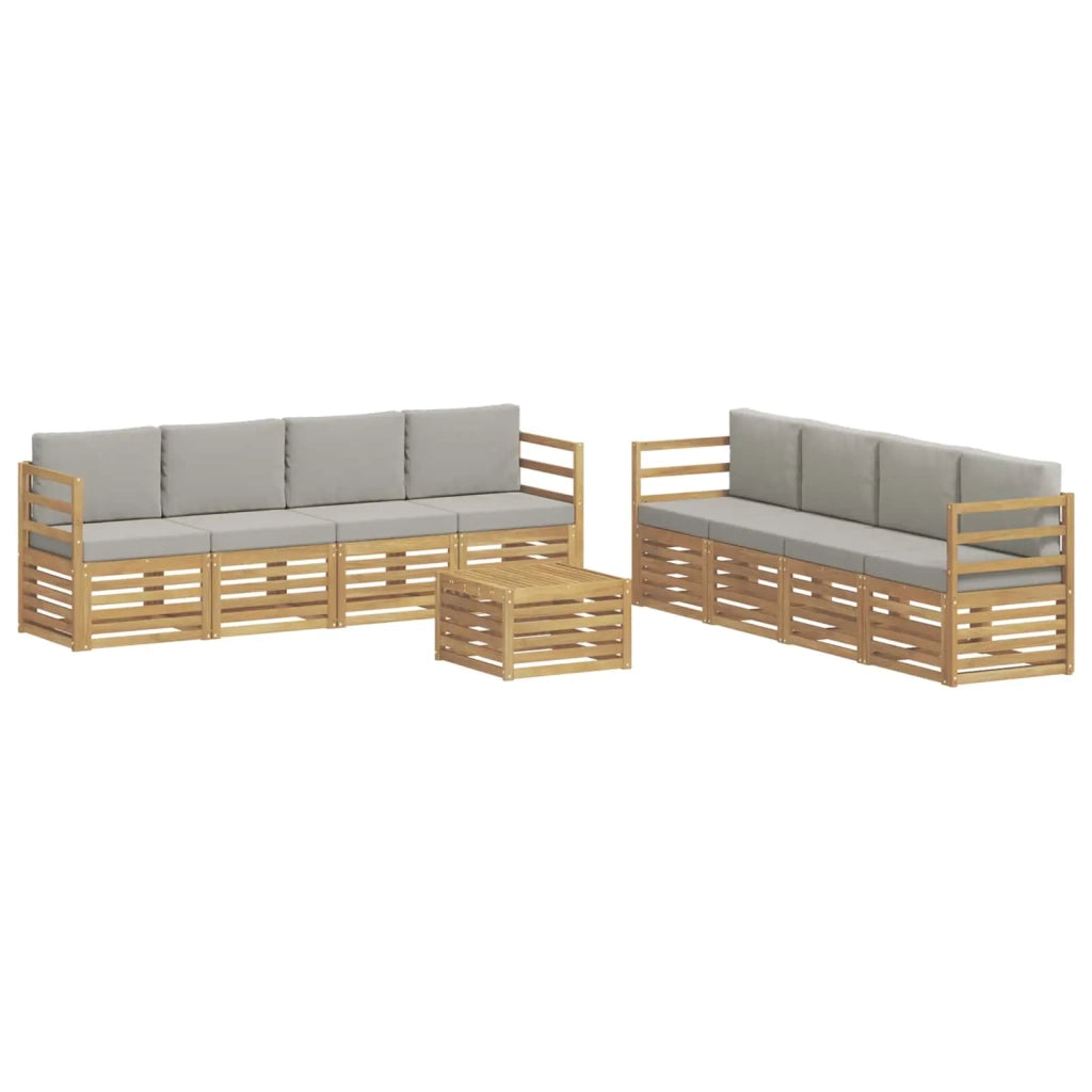 Set divani Legno di Acacia Massello 3391576