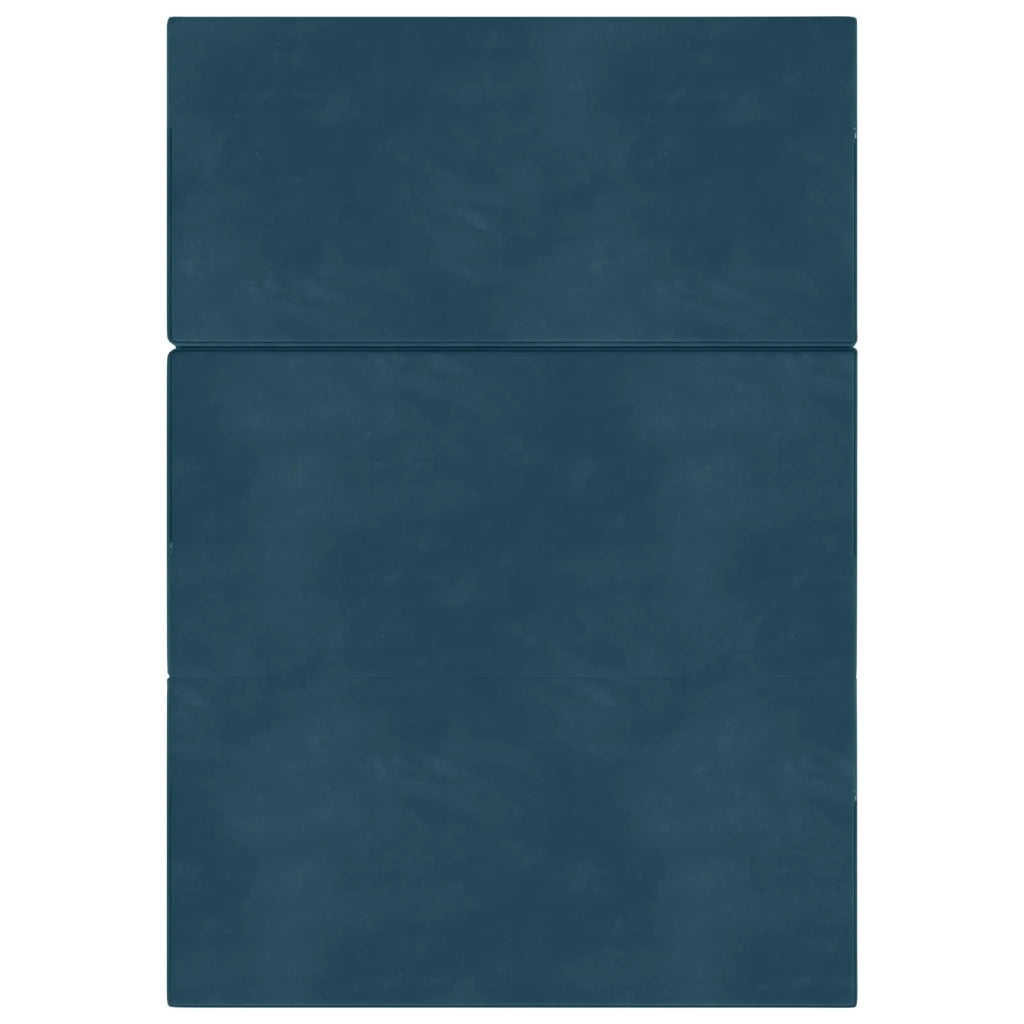 Divano Letto Pieghevole 140 x 67 x 45 cm Blu 900226
