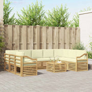 Set divani Legno di Acacia Massello 3392560
