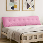 Cuscino per Schiena Rosa 200 x 19 x 50 cm Tessuto 42014974