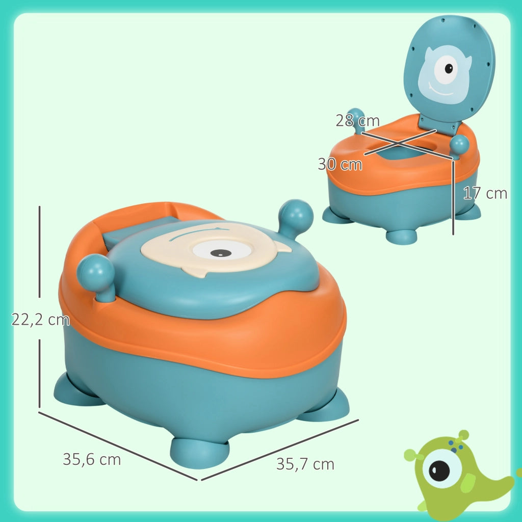 Orinal Beb¨¨ Bambini Forma Alien ¨C zephmum ¨C Blu 35.6x35.7x22.2 cm