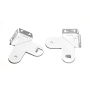 Supporto per tende doppie colore bianco
