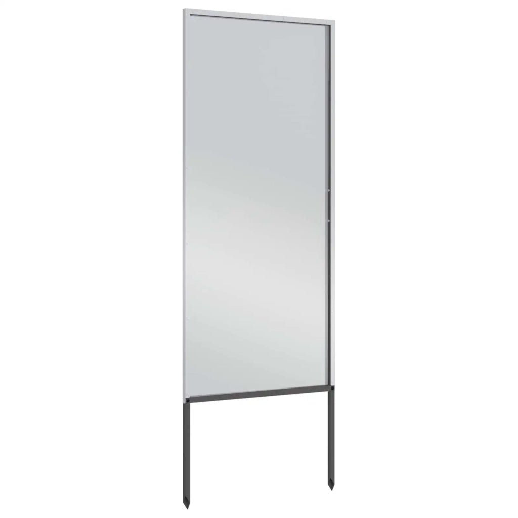 Schermo per privacy in giardino Traforo Argento 50 x 140 cm 876292