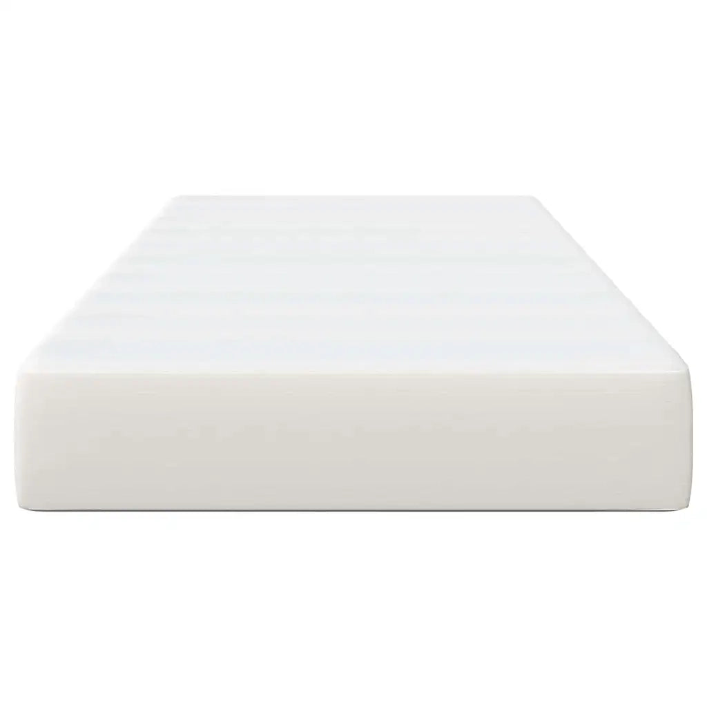 Materasso-Materasso per letto Crema 90 x 200 cm Tessuto