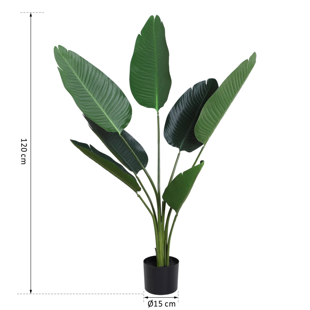 Palma Artificiale da Interni in Vaso ¨C Minimal ¨C Verde ?15x120 cm
