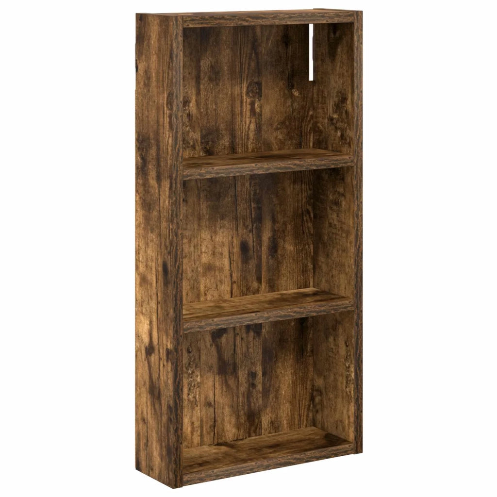 Armadio da bagno a muro Quercia Affumicata 30 x 10 x 60,5 cm 889323