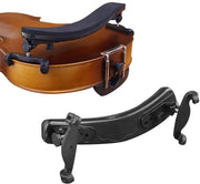 Supporto per violino - Regolabile - Cuscino per spalla - Adatto per violini 4/4 e 3/4 - Materiale ABS duraturo - Nero - Supporto per violino
