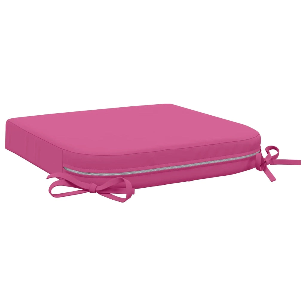 Cuscini per sedile a 4 pezzi SOEST 4 pcs 100% Poliestere Rosa 945272