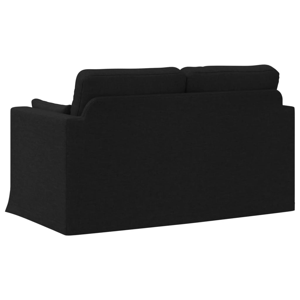 Divano Nero 139 x 78 x 80 cm Tessuto 42024357