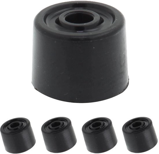 Stopper per Porta in Silicone - 4 Pezzi - Materiale Duraturo - Montaggio a Pavimento - Assorbimento degli Shock - Materia Leggero e Resistente