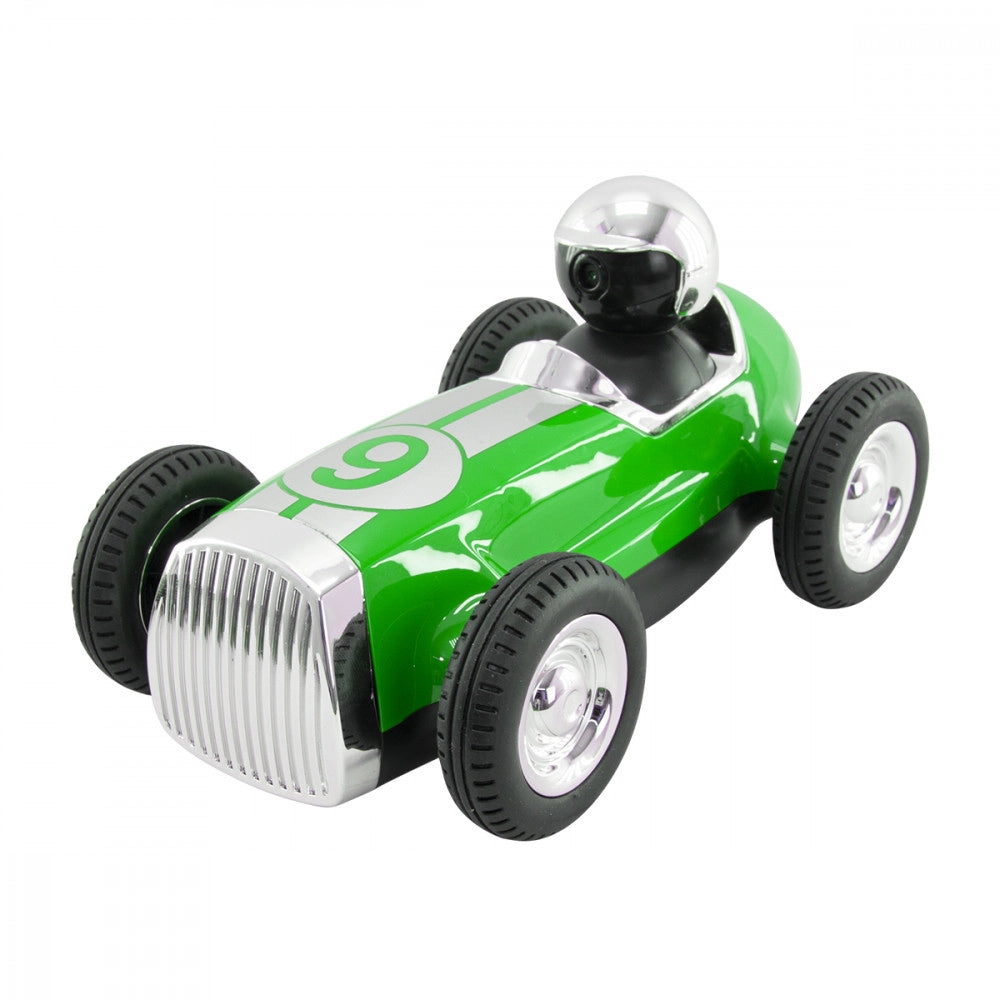 Trade Shop - Macchina Auto Retrò Radiocomandata F9 Cam Wifi Speaker Bluetooth App Smartphone -