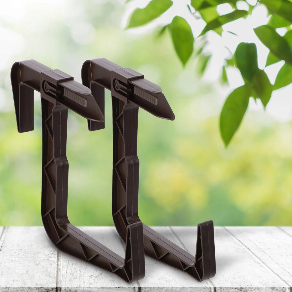 KADAX - Set di 2 ganci per vasi da fiori da balcone.